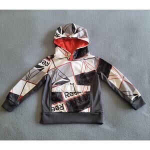REEBOK Infant Boys Hooded Logo Sweatshirt -- Sz 18M